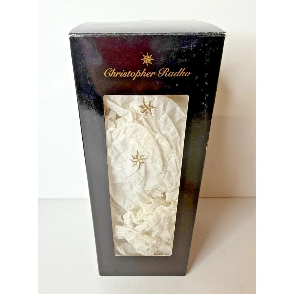 Christopher Radko Blarney Dance Leprechaun Glass Ornament Poland Tag 1999 Box